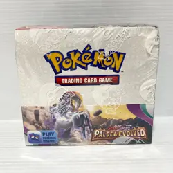 Paldea Evolved Booster Box - Pokemon Scarlet & Violet - Sealed Box - Image 1
