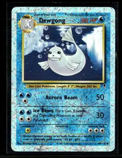 Pokemon 2002 Legendary Collection Dewgong #40/110 Reverse Holo - Image 1