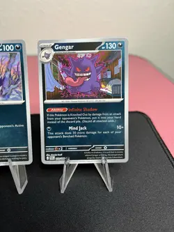 Gastly 048 Haunter 049 Gengar 050 Pokemon Perfect Order Set Reverse Holos - MINT - Image 4