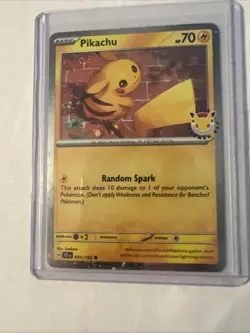 Pikachu (Pokemon Day 2026) 3 Nice Swirls In Frame! Swirl😵‍💫😵‍💫😵‍💫🔥🔥🔥 - Image 1
