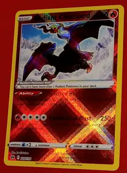 Pokemon Charizard Radiant Crown Zenith 020/159 - Image 1
