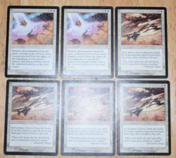 MTG 6x White Rare Sorcery Dimensional Breach & Global Ruin - Image 2