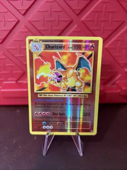 Pokemon XY Evolutions Charizard Reverse Holo #11/108 2016 LP - Image 1
