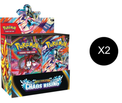 X2 Pokemon Chaos Rising Booster Box Factory Sealed PRESALE ✅ CONFIRMED - Image 1