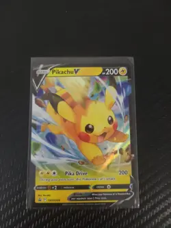 Pokemon Crown Zenith - Pikachu V - SWSH285 - Black Star Promo - Image 1