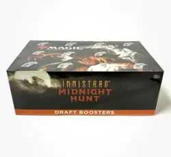 Factory Sealed Innistrad: Midnight Hunt (MID) Draft Booster Box - MTG 630509993475 - Image 1