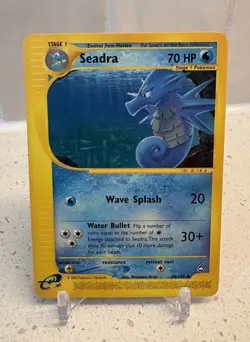 Seadra Aquapolis 58/147 2002 E Reader Pokemon TCG WOTC NM - Image 1