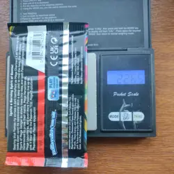 Pokemon Tcg Mega Evolution phantasmal flames Heavy 22.65g Booster Pack Sealed - Image 2