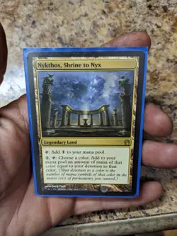 Nykthos, Shrine to Nyx LP English Theros Magic The Gathering MTG NM - Image 1