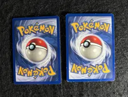 Pokemon Drowzee Base Set 49/102 & Hypno Fossil 23/62 Rare Non-Holo Card Lot LP - Image 2