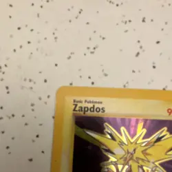 Pokemon Zapdos 16/102 Base Set Holo Rare 90 HP Card English Ken Sugimori - Image 5
