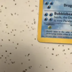 Pokemon Gyarados 6/102 Base Set Holo Rare 100 HP Card English - Image 2