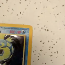 Pokemon Gyarados 6/102 Base Set Holo Rare 100 HP Card English - Image 4