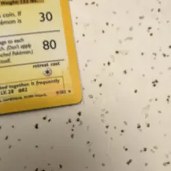 Pokemon Magneton 9/102 Base Set Holo Rare 60 HP Card English Keiji Kinebuchi - Image 3