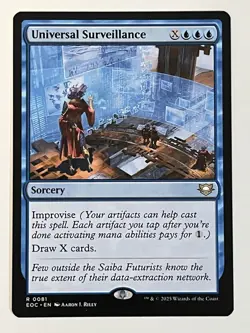Universal Surveillance Commander: Edge of Eternities Non-Foil Regular MTG - Image 1