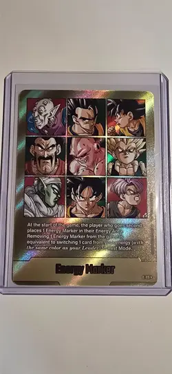 Energy Marker E-89 * Gold Manga Booster 02 Dragon Ball Card English - Image 1
