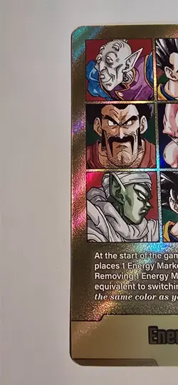 Energy Marker E-89 * Gold Manga Booster 02 Dragon Ball Card English - Image 5