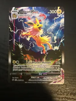 Jolteon VMAX SWSH184 SWSH: Sword & Shield Promo Cards Holo NM - Image 1