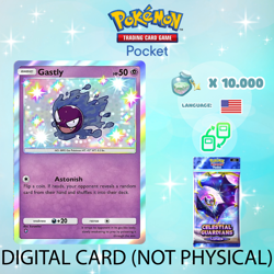 Pokemon TCG Pocket - Shiny Gastly Card (English) - Image 1