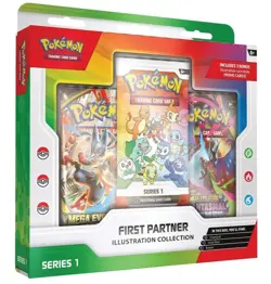 Pokemon Trading Card Game Series 1 First Partner Illustration Collection Sealed - Image 1