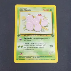 Exeggcute 52/64 Jungle 1st Edition 1999 Pokemon Card - LP - Image 1