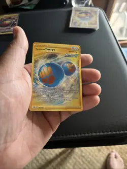 Pokemon TCG Rapid Strike Energy Gold Secret Rare Card 182/163 Battle Styles - Image 3