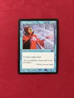 Counterspell - Tempest Vintage Magic The Gathering MTG Classic - Image 1