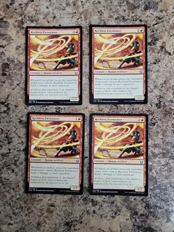 Reckless Fireweaver x4 Kaladesh 4x Playset Magic the Gathering MTG - Image 1