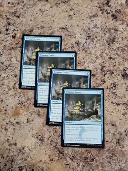 Treasure Cruise x4 Khans of Tarkir 4x Playset Modern Commander MTG Unplayed - Image 1