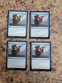 Opt x4 Ixalan 4x Playset Magic the Gathering MTG Unplayed Playset Commander - Image 1