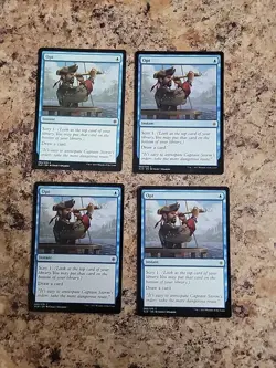 Opt x4 Ixalan 4x Playset Magic the Gathering MTG Unplayed Playset Commander - Image 2