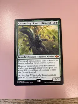 Chatterfang, Squirrel General PACK FRESH MINT-NM Modern Horizons 2 MTG - Image 1