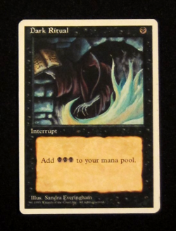 MTG DARK RITUAL 4th Fourth Edition - Image 1