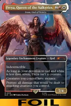 Freya, Queen of the Valkyries [Iroas, God of Victory] ** FOIL ** Secret Lair - Image 1