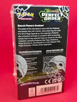 Pokemon TCG Perfect Order - Booster Box 18 Packs - Sealed - Mega Evolution - NEW - Image 3