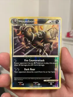 Houndoom - 10/95 - Holo Rare - Reverse Holo HP, English Pokemon Call of Legen - Image 1