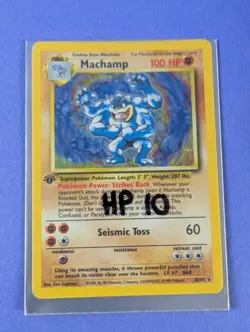 Machamp - 8/102 - Holo Base Set Shadow 1st Edition - Pokemon - HP - Image 3