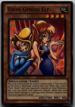 Toon Gemini Elf (Starfoil) Starfoil Rare Battle Pack: Epic Dawn BP01-EN128 LP - Image 1