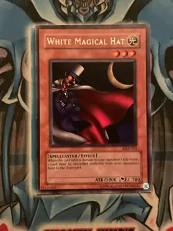 Misprint Yugioh - White Magical Hat (Rare) (Unlimited) - MRD-016 - Image 1
