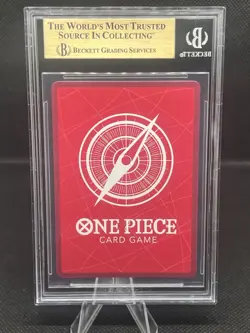 Gol D. Roger OP13-003 Leader Alternate Art Beckett 10 BGS CARRYING ON HIS WILL - Image 2