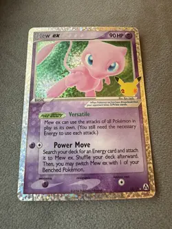 Pokemon Mew EX 88/92 Celebrations Classic Collection Holo Card NM/MT - Image 1