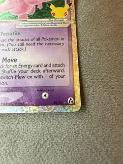 Pokemon Mew EX 88/92 Celebrations Classic Collection Holo Card NM/MT - Image 5