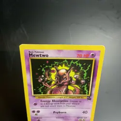Mewtwo Black Star Promo Card No 14 Wizards Of The Coast Vintage Pokemon Card - Image 2