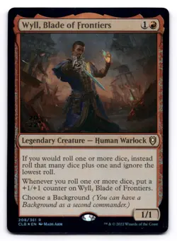 Wyll, Blade of Frontiers LP Battle for Baldur's Gate Prerelease 208/361 MTG Foil - Image 1