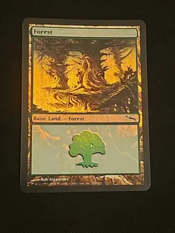 MTG 🌳 🌳 Forest 🌳🌳 Mirrodin MT/NM 🌟FOIL🌟 Magic the Gathering - Image 1