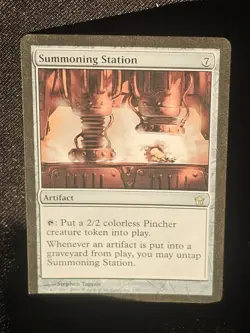🔥🔮 Summoning Station 🔮🔥 MTG Fifth Dawn RARE Magic the Gathering NM/LP #158 - Image 1