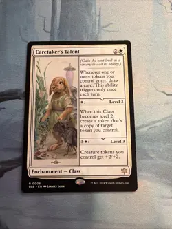 Caretaker's Talent Bloomburrow Regular - Image 1