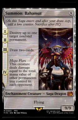 Summon: Bahamut #1 Final Fantasy Non Foil - Image 1