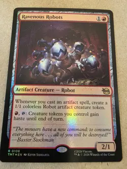 Ravenous Robots - Foil - Teenage Mutant Ninja Turtles - Mtg - Image 1