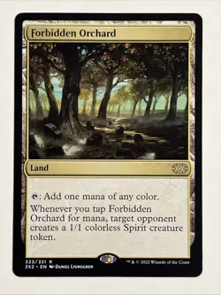 Magic The Gathering- Forbidden Orchard - Double Masters 2022 - Image 1